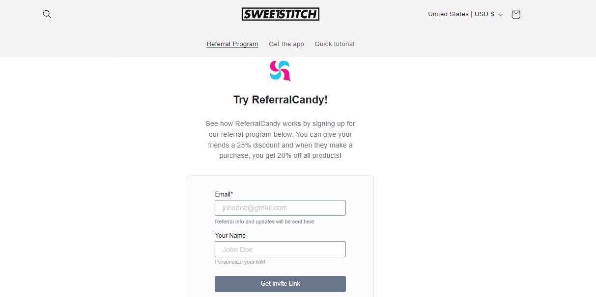 ReferralCandy demo